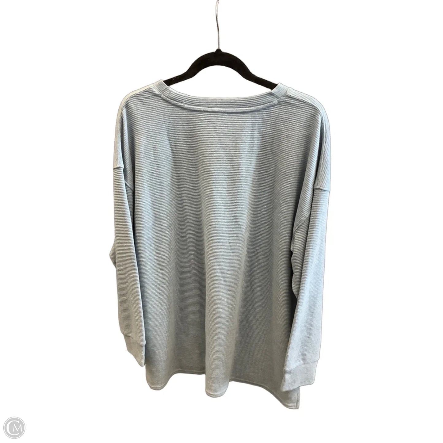 Tunic Long Sleeve By Lou And Grey In Blue, Size: Xxl