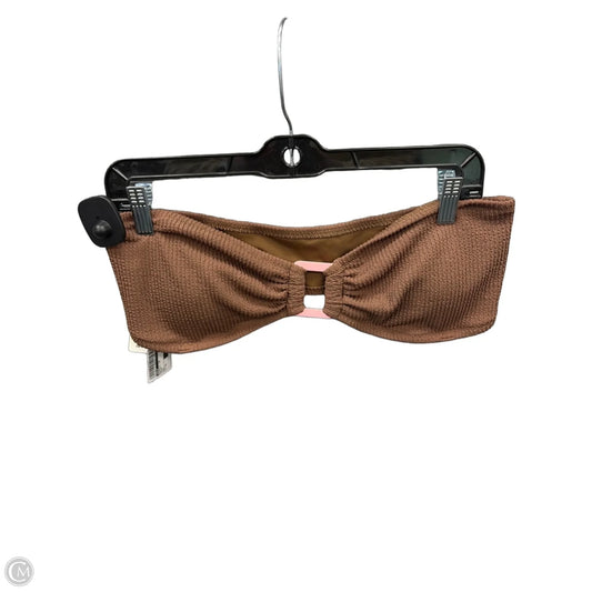 Swimsuit Top By Aerie In Brown, Size: Xl