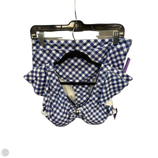 Swimsuit 2pc By Clothes Mentor In Plaid Pattern, Size: Xl