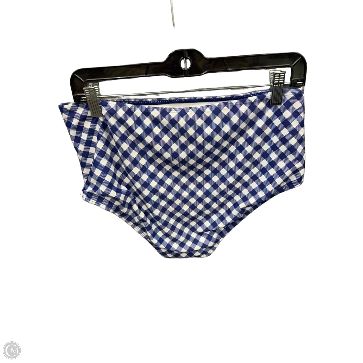 Swimsuit 2pc By Clothes Mentor In Plaid Pattern, Size: Xl