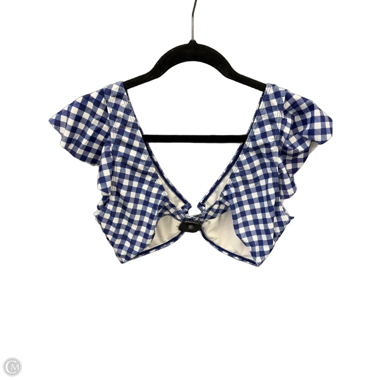 Swimsuit 2pc By Clothes Mentor In Plaid Pattern, Size: Xl