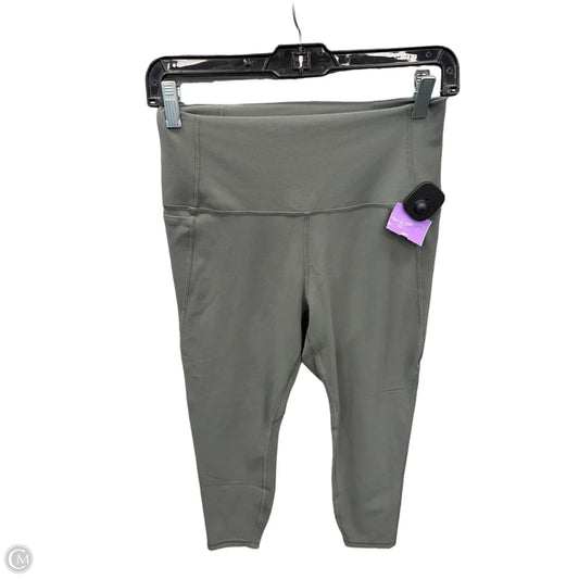 Athletic Leggings By Crz Yoga In Green, Size: Xl