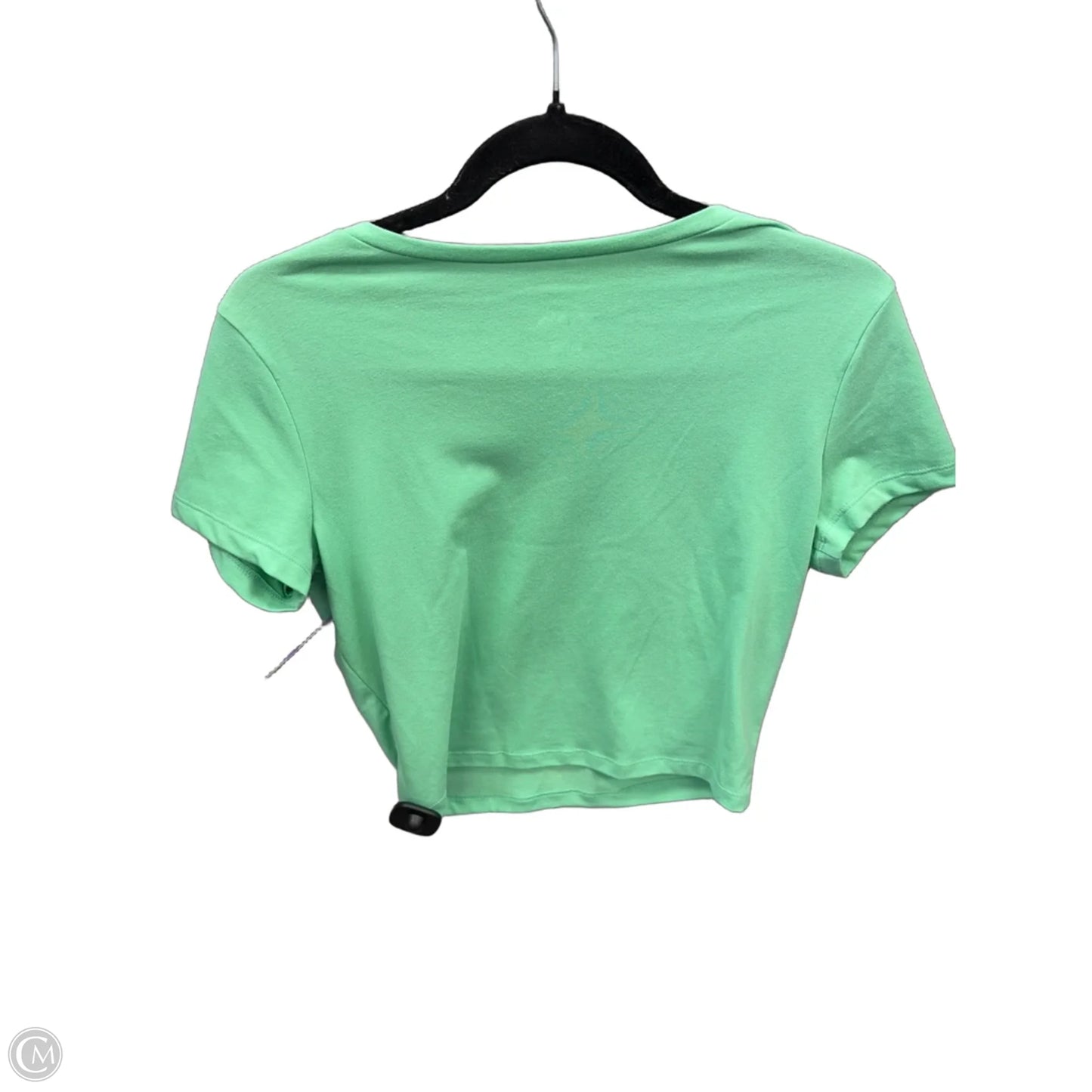 Top Short Sleeve By Wild Fable In Green, Size: L