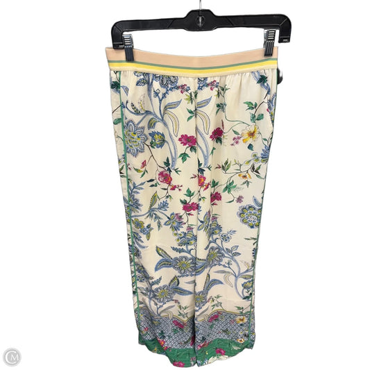 Pants Wide Leg By Caballero In Floral Print, Size: 4