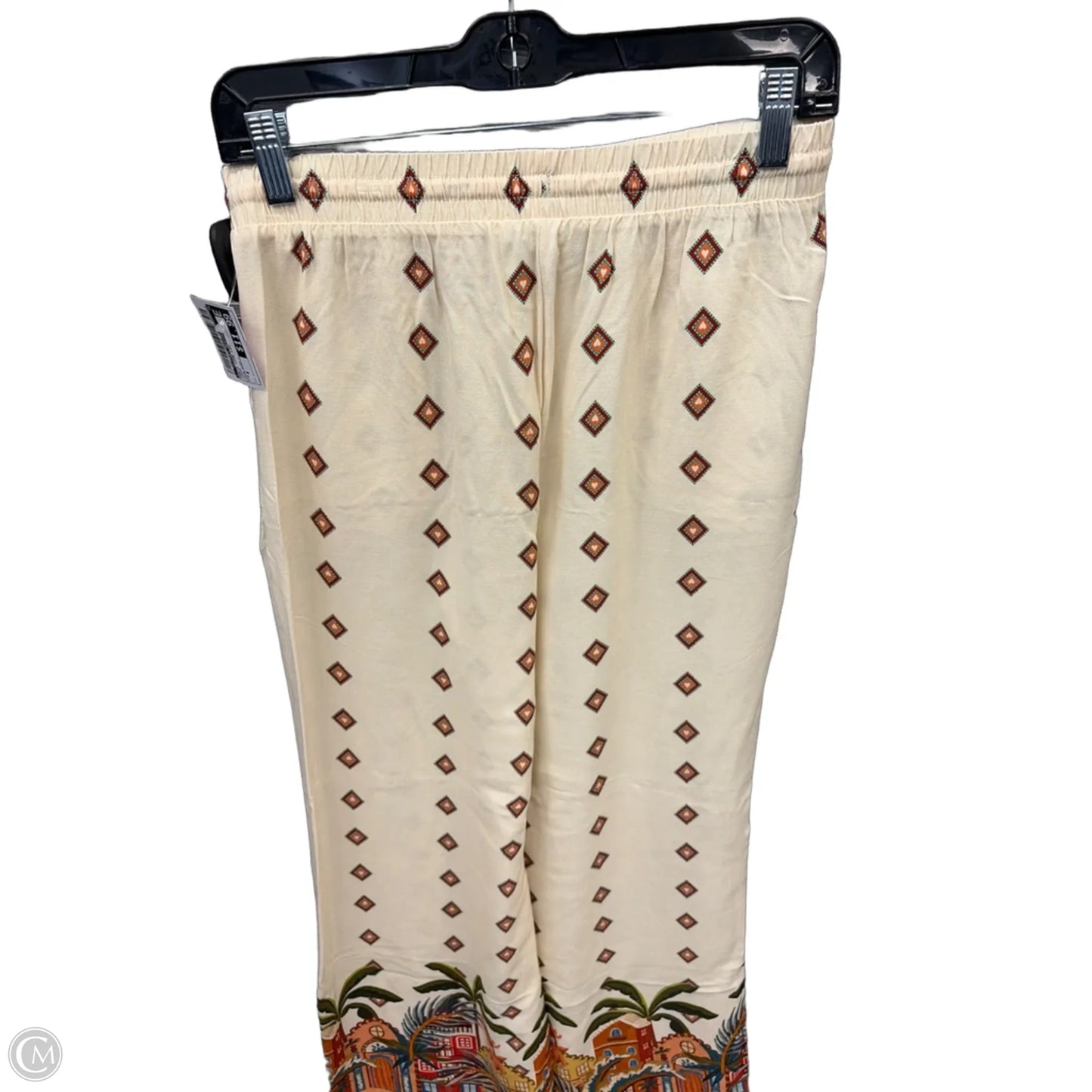 Pants Wide Leg By Clothes Mentor In Cream, Size: 8