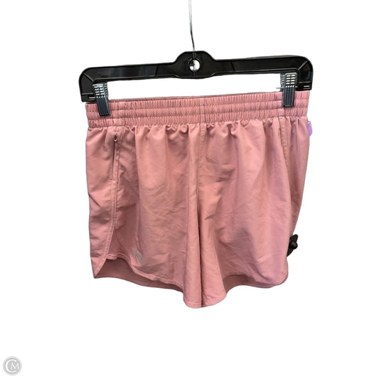 Athletic Shorts By Under Armour In Pink, Size: Xs