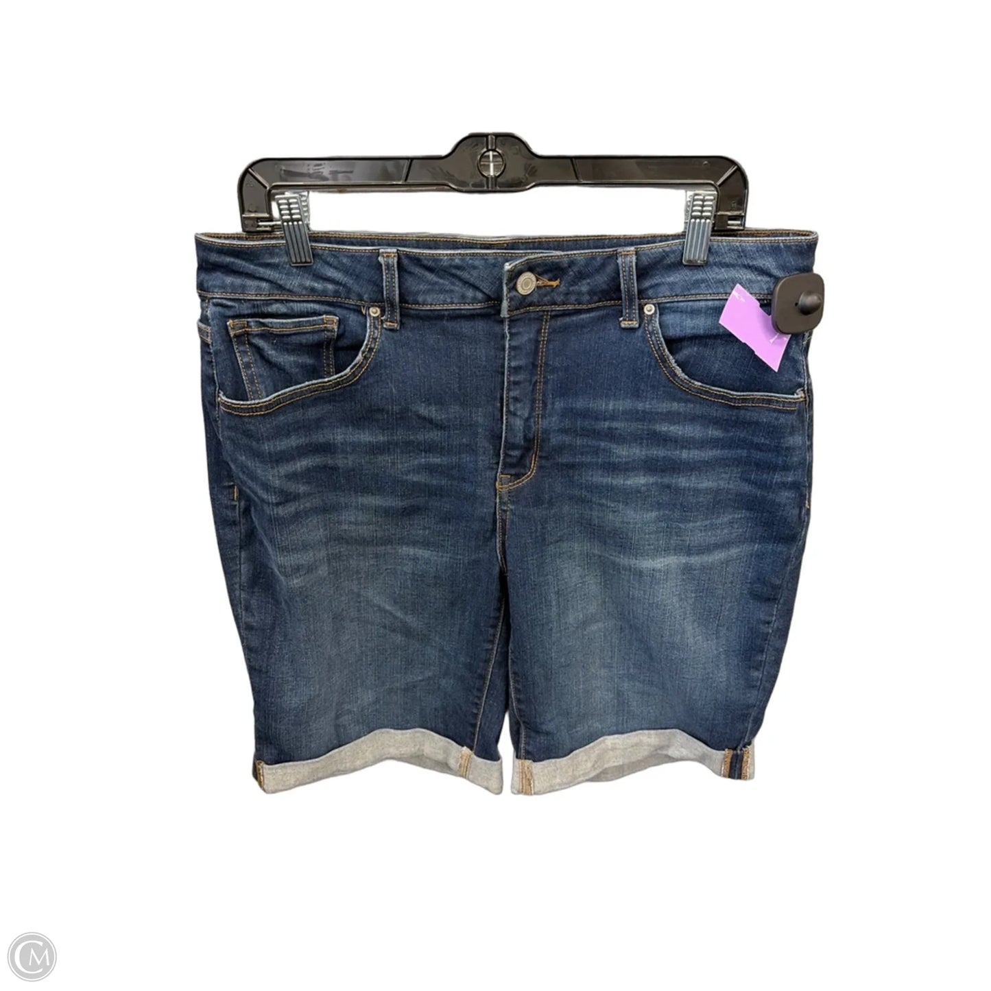Shorts By Time And Tru In Blue Denim, Size: 16
