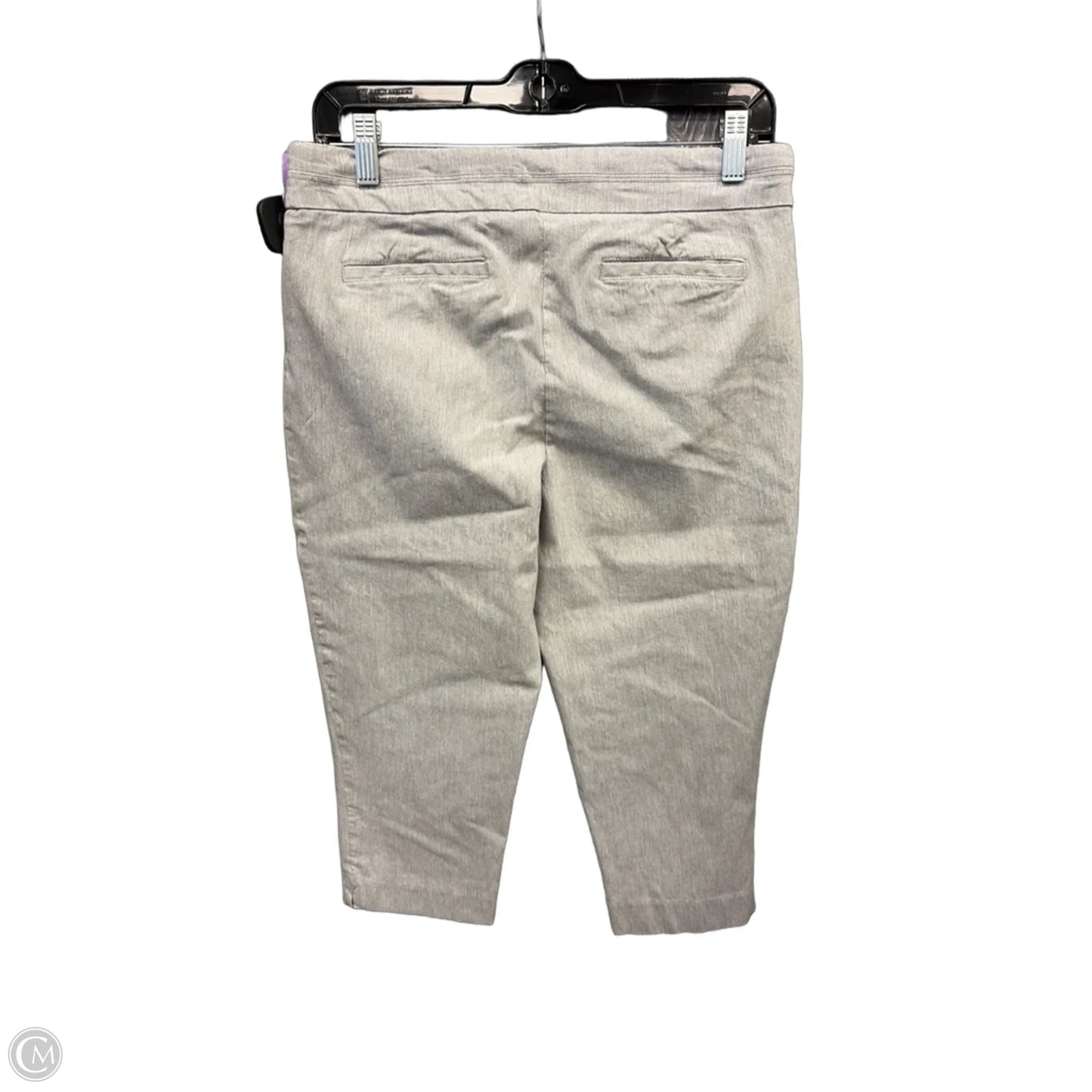 Capris By Apt 9 In Grey, Size: 14