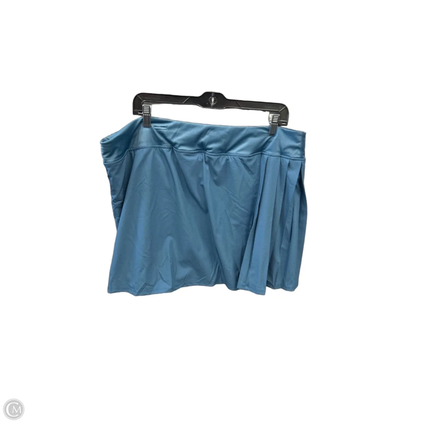 Athletic Skort By Crane In Blue, Size: Xl