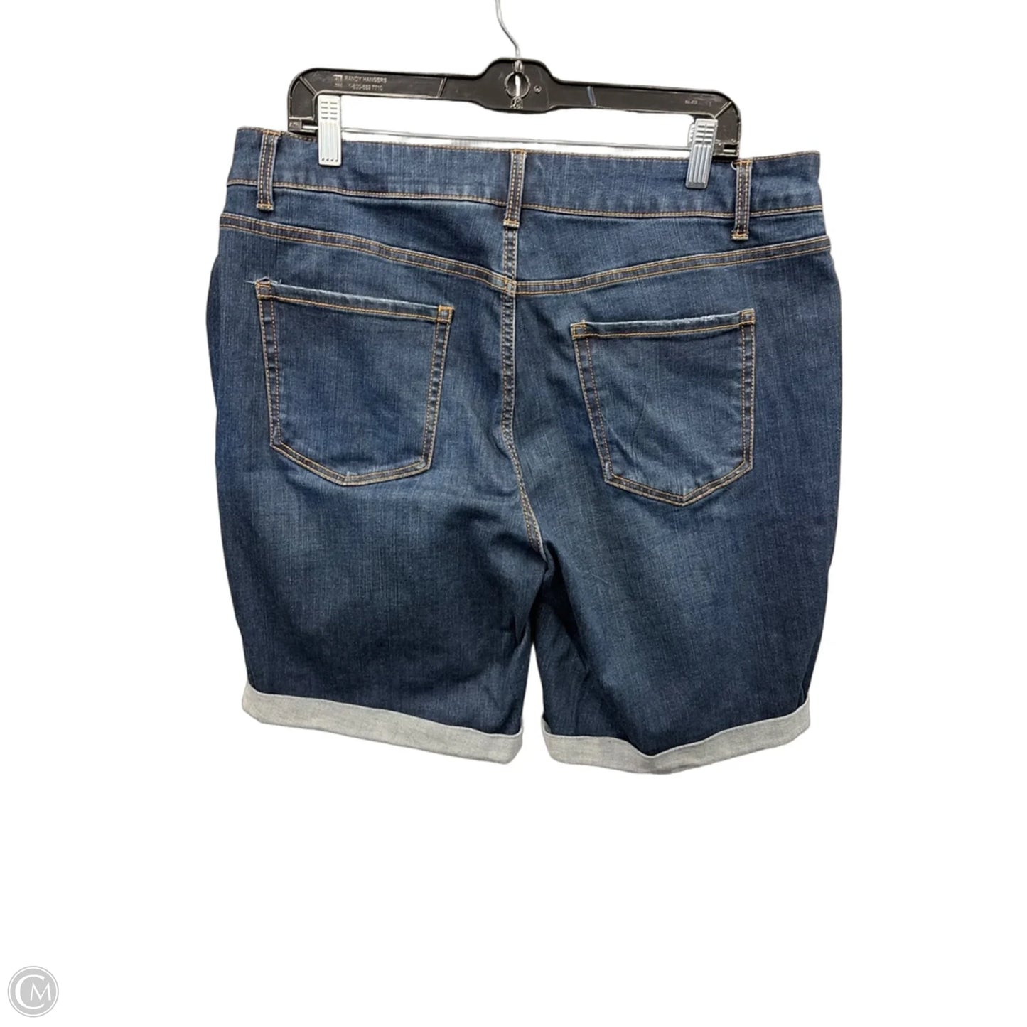 Shorts By Time And Tru In Blue Denim, Size: 16