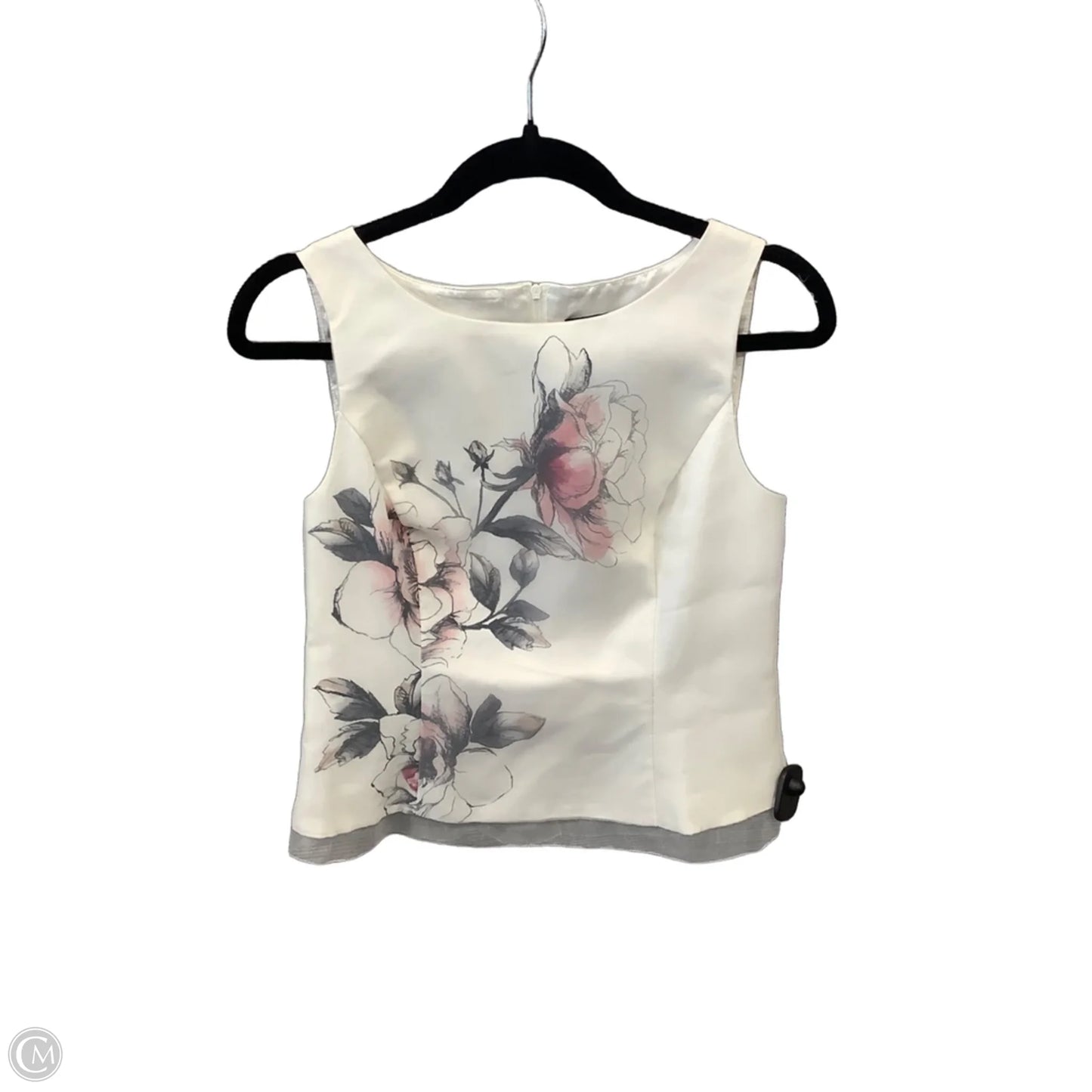 Top Sleeveless By White House Black Market In White, Size: S