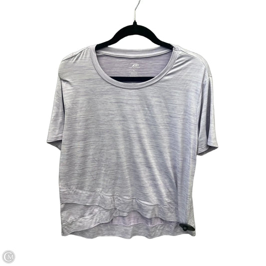 Athletic Top Short Sleeve By Pro Player In Purple, Size: M