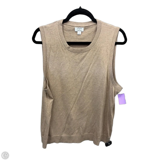 Top Sleeveless By J. Crew In Black, Size: Xl