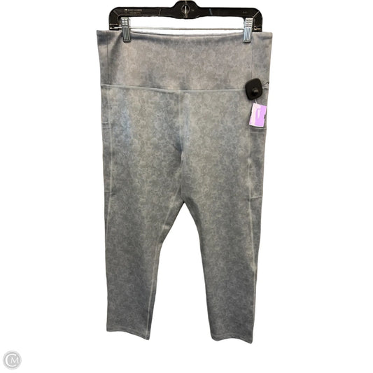 Athletic Leggings By Clothes Mentor In Grey, Size: Xl