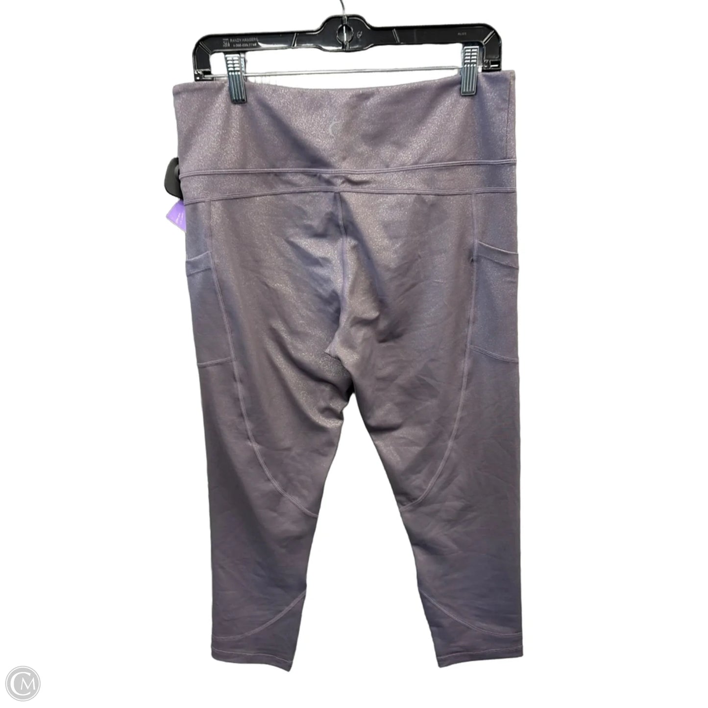 Athletic Leggings By Clothes Mentor In Purple, Size: Xl