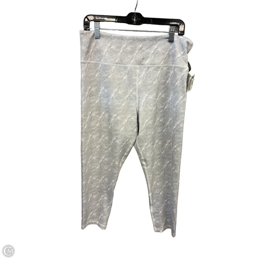 Athletic Leggings By Clothes Mentor In Grey, Size: 2x