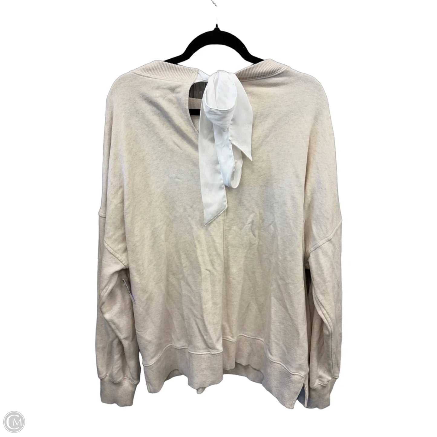 Sweatshirt Crewneck By Aerie In Cream, Size: M