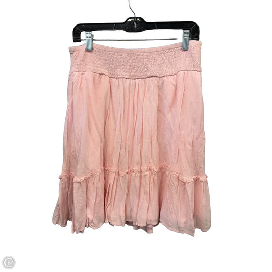 Skirt Midi By Torrid In Pink, Size: 12