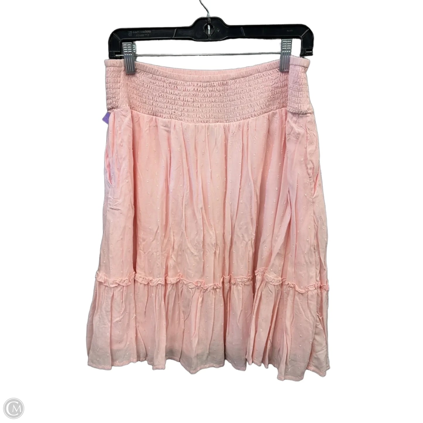 Skirt Midi By Torrid In Pink, Size: 12