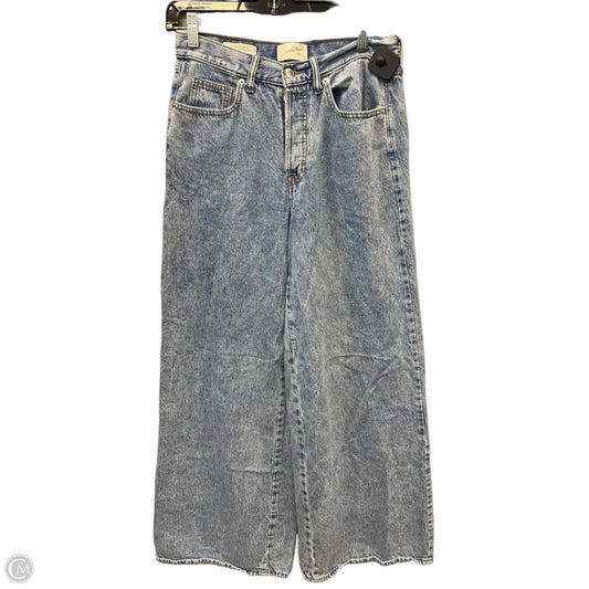 Jeans Wide Leg By Universal Thread In Blue Denim, Size: 4