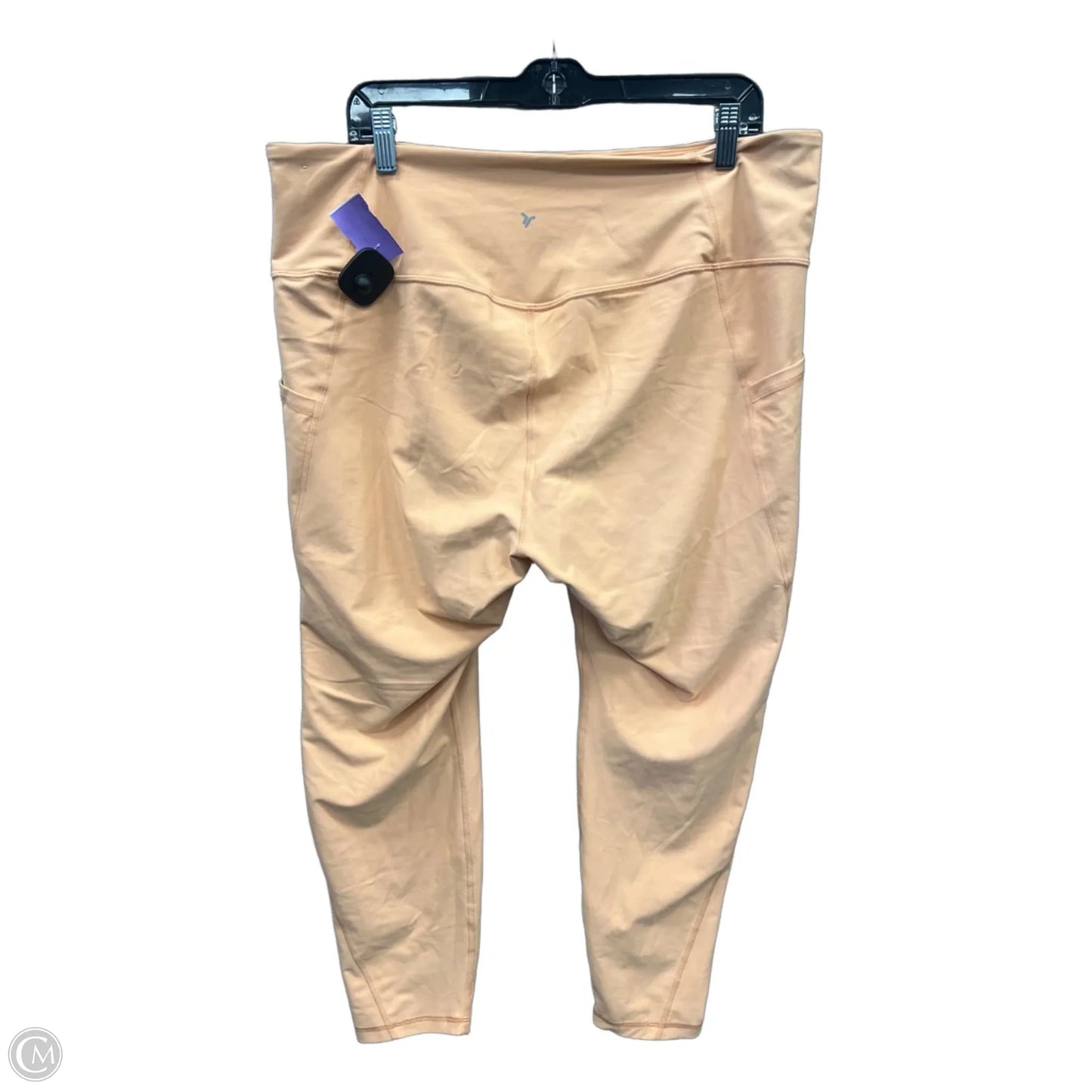Athletic Leggings By Old Navy In Orange, Size: 2x