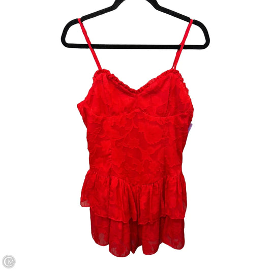 Dress Casual Short By Wild Fable In Red, Size: L