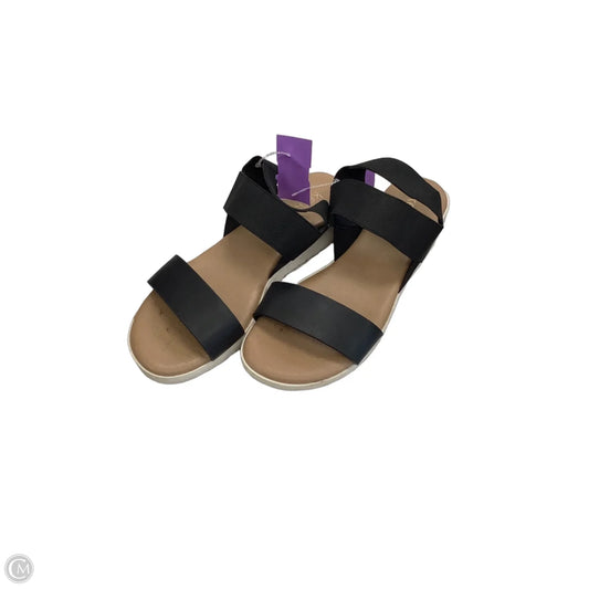 Sandals Flats By Kensie In Black, Size: 8