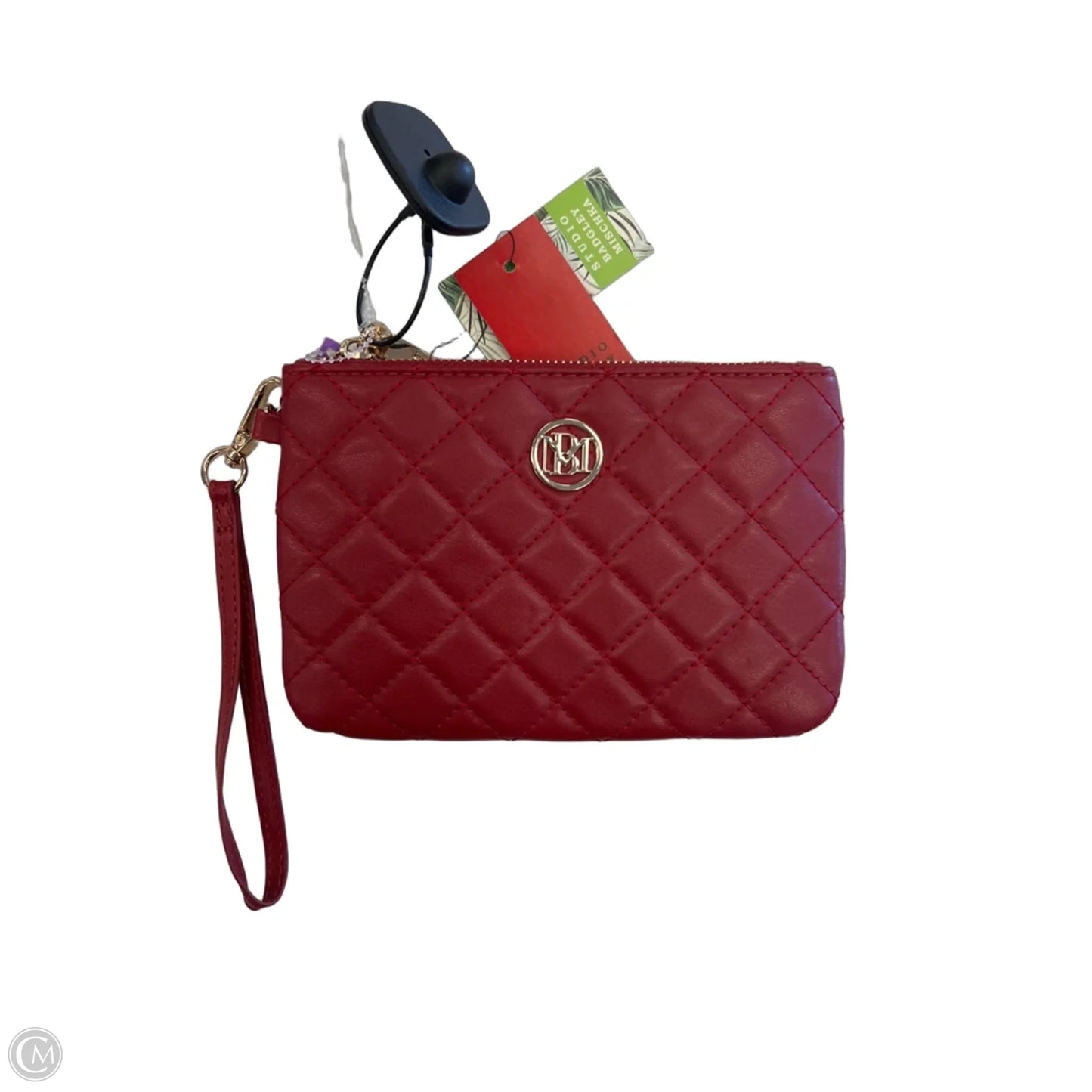 Wristlet By Badgley Mischka, Size: Medium