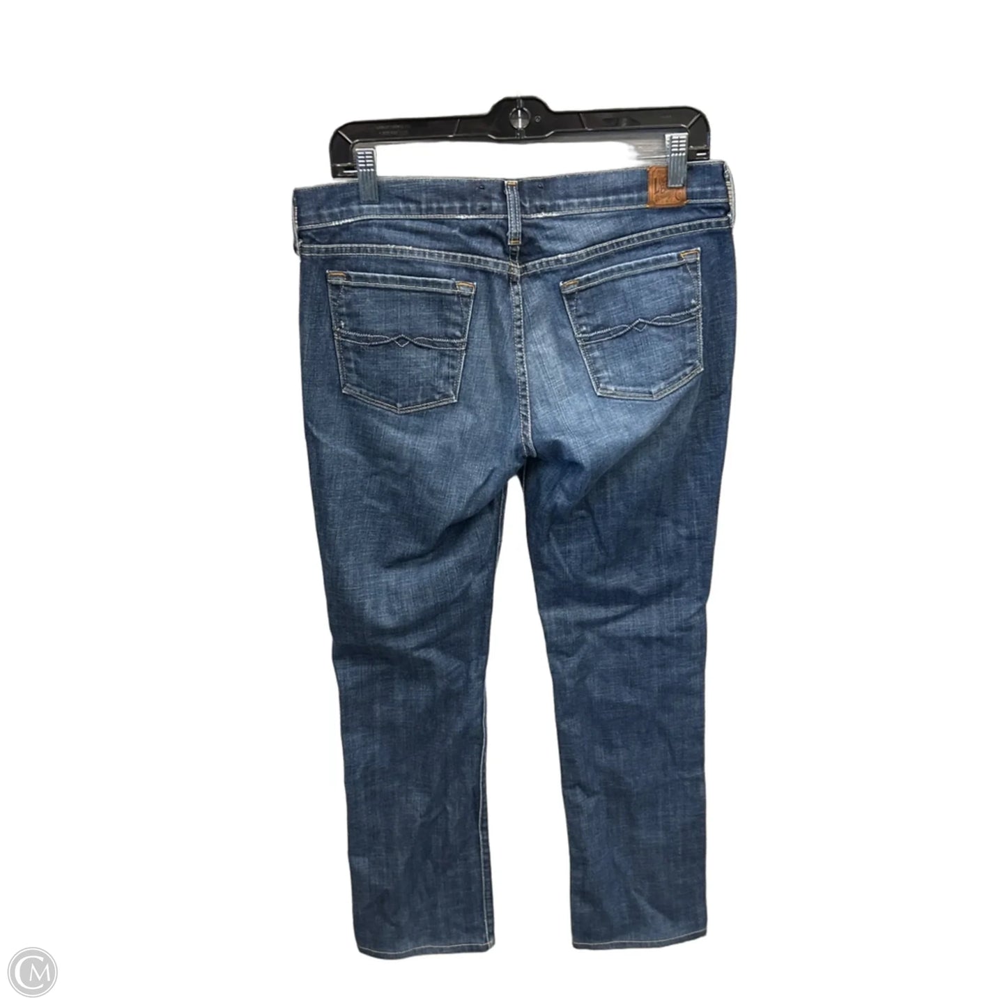 Jeans Boot Cut By Lucky Brand In Blue Denim, Size: 10