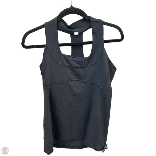 Athletic Tank Top By Lululemon In Black, Size: L