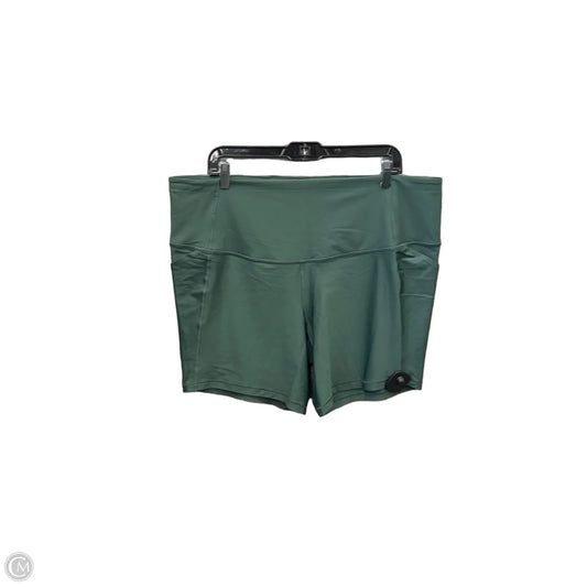 Athletic Shorts By All In Motion In Green, Size: 2x