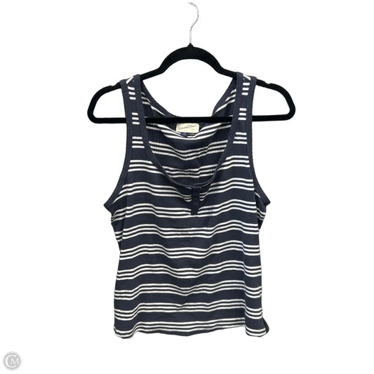 Top Sleeveless By Universal Thread In Striped Pattern, Size: Xxl