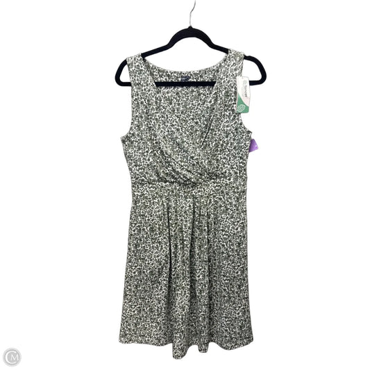 Dress Casual Midi By Lands End In Green, Size: M