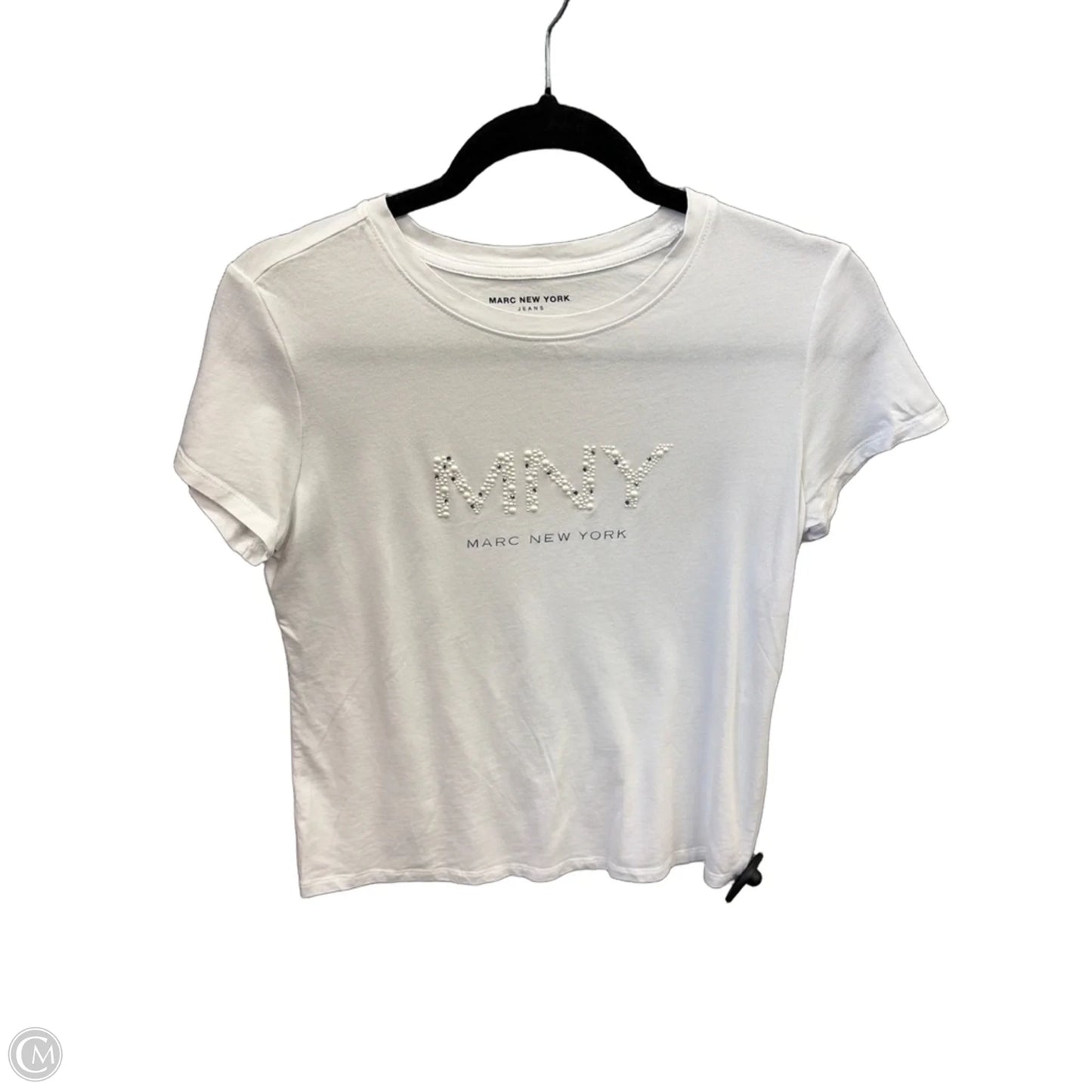 Top Short Sleeve By Marc New York In White, Size: S