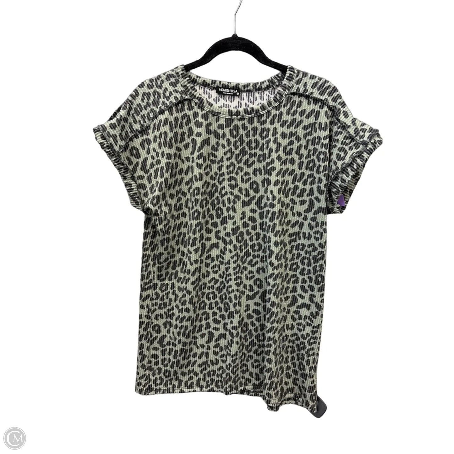 Top Short Sleeve By Heimish Usa In Green, Size: M