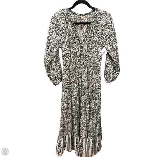 Dress Casual Maxi By Faherty In Cream, Size: S