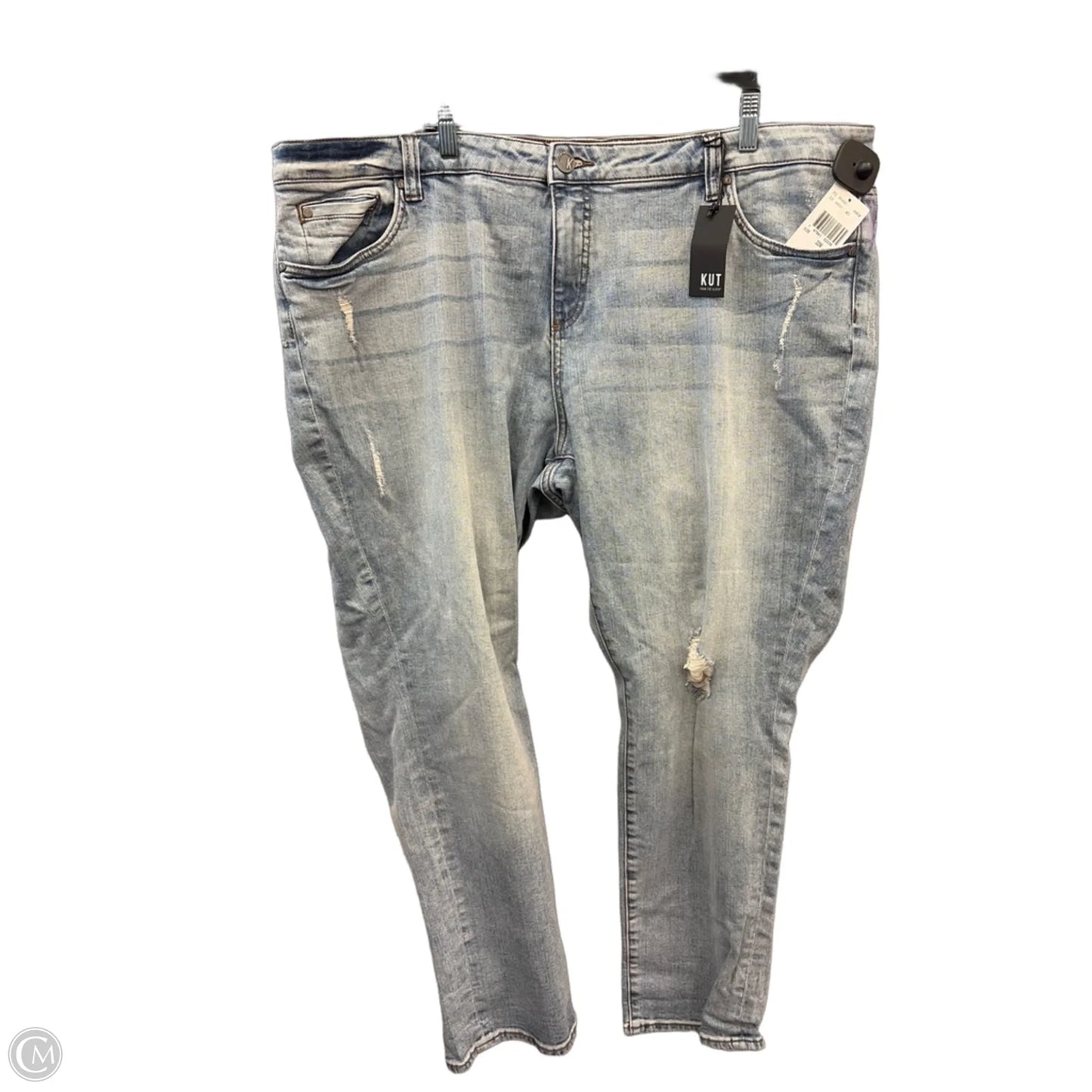 Jeans Boyfriend By Kut In Blue Denim, Size: 22