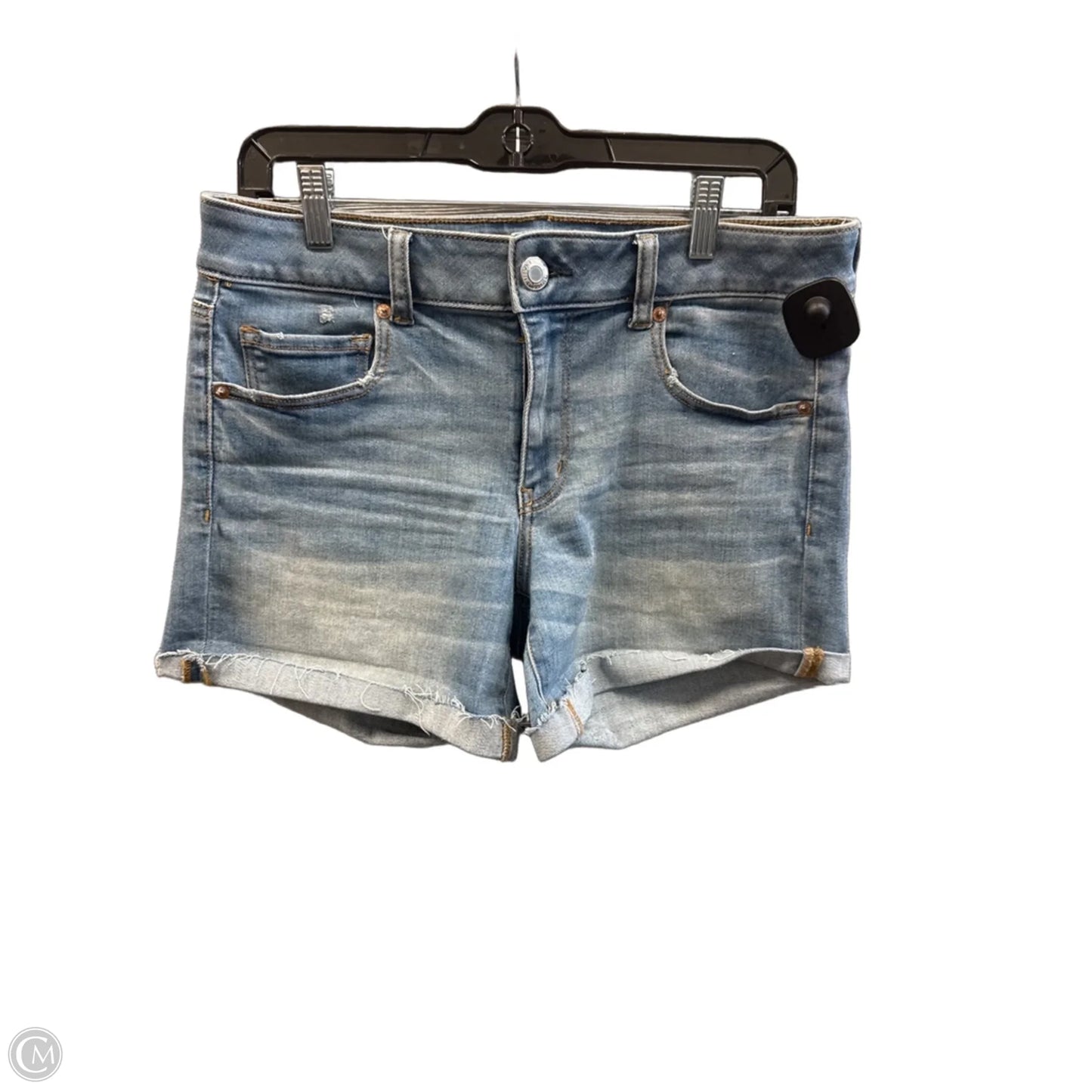 Shorts By American Eagle In Blue Denim, Size: 12
