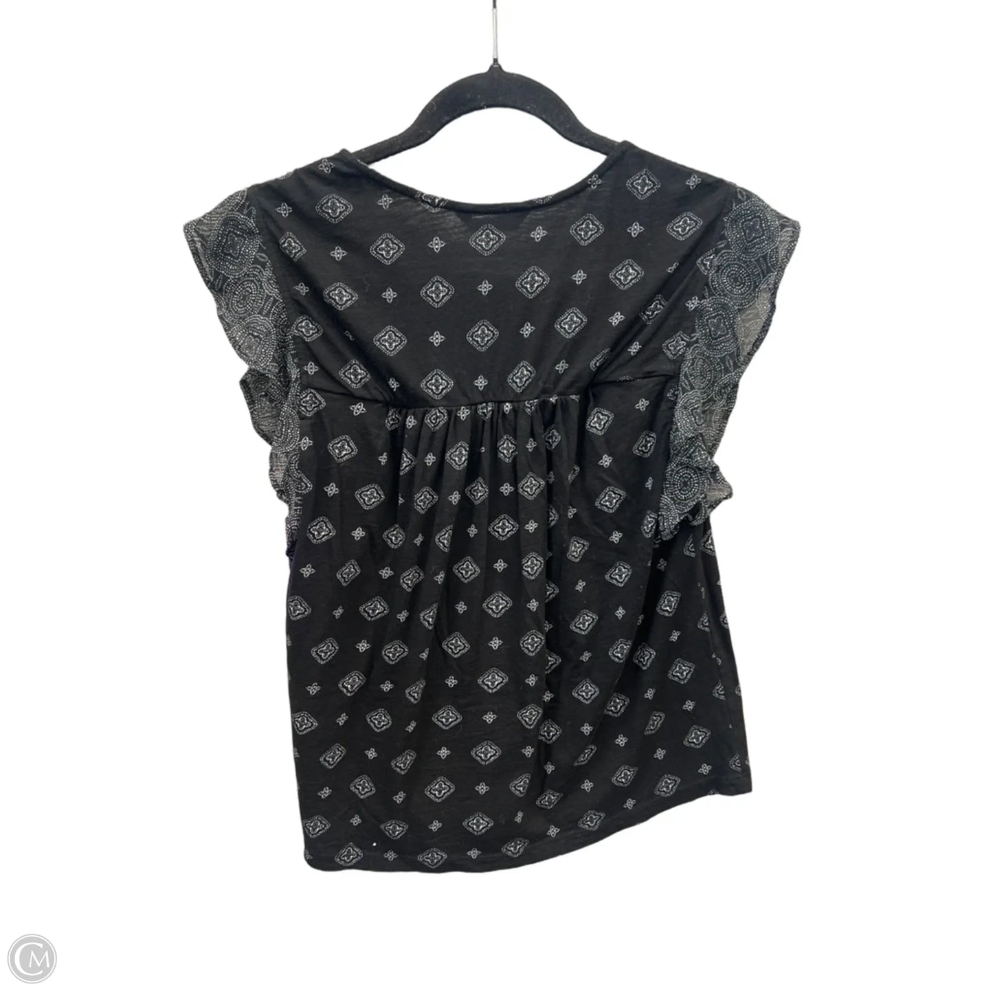 Top Sleeveless By Lucky Brand In Black, Size: M
