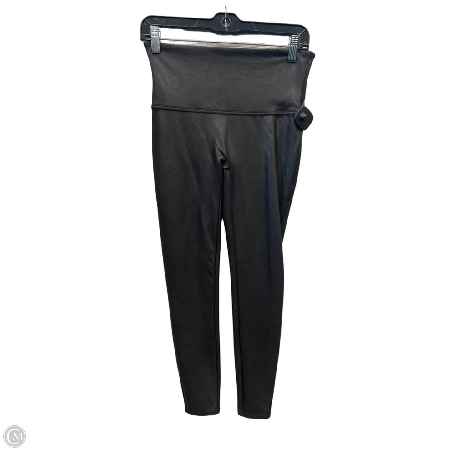 Athletic Leggings By Spanx In Grey, Size: L