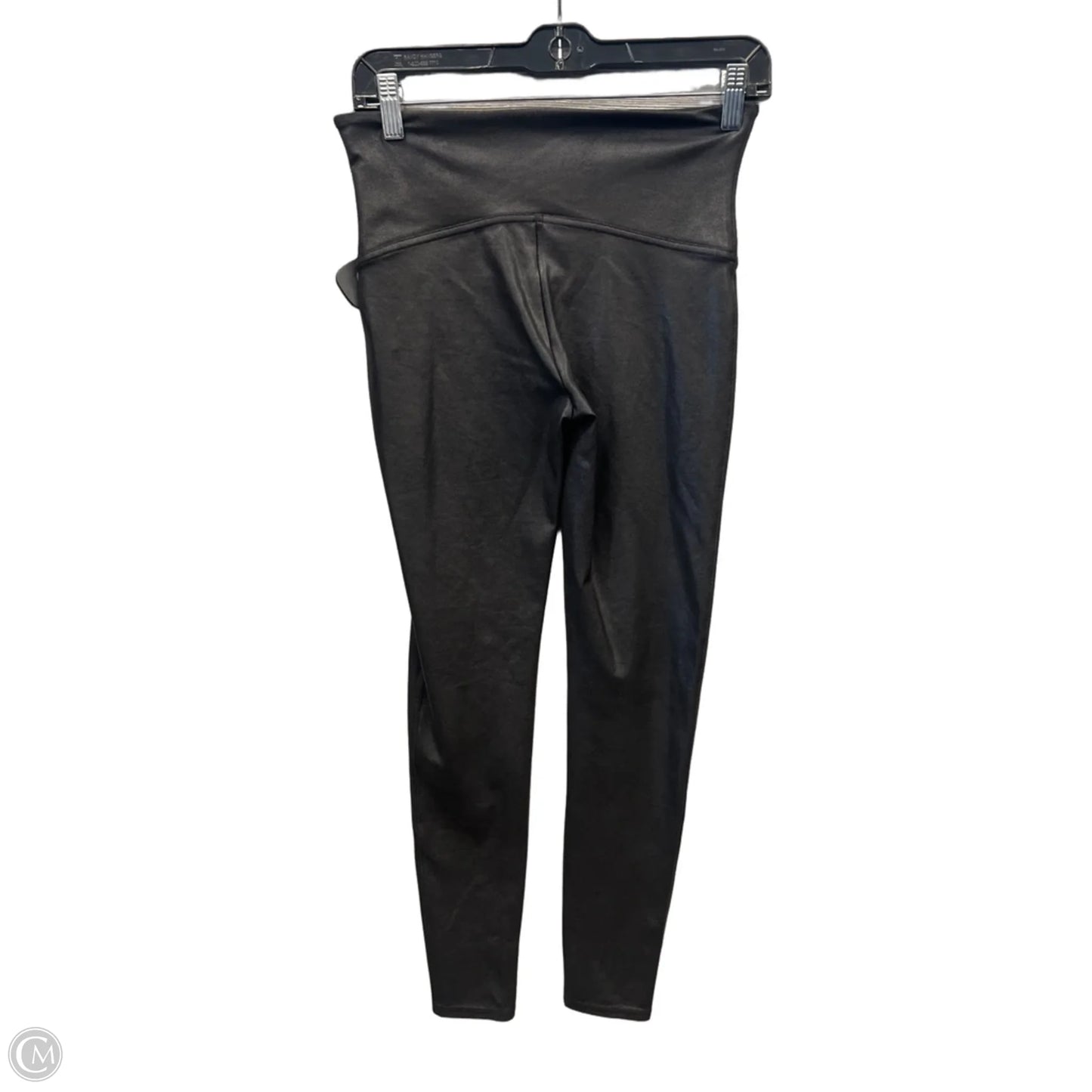 Athletic Leggings By Spanx In Grey, Size: L
