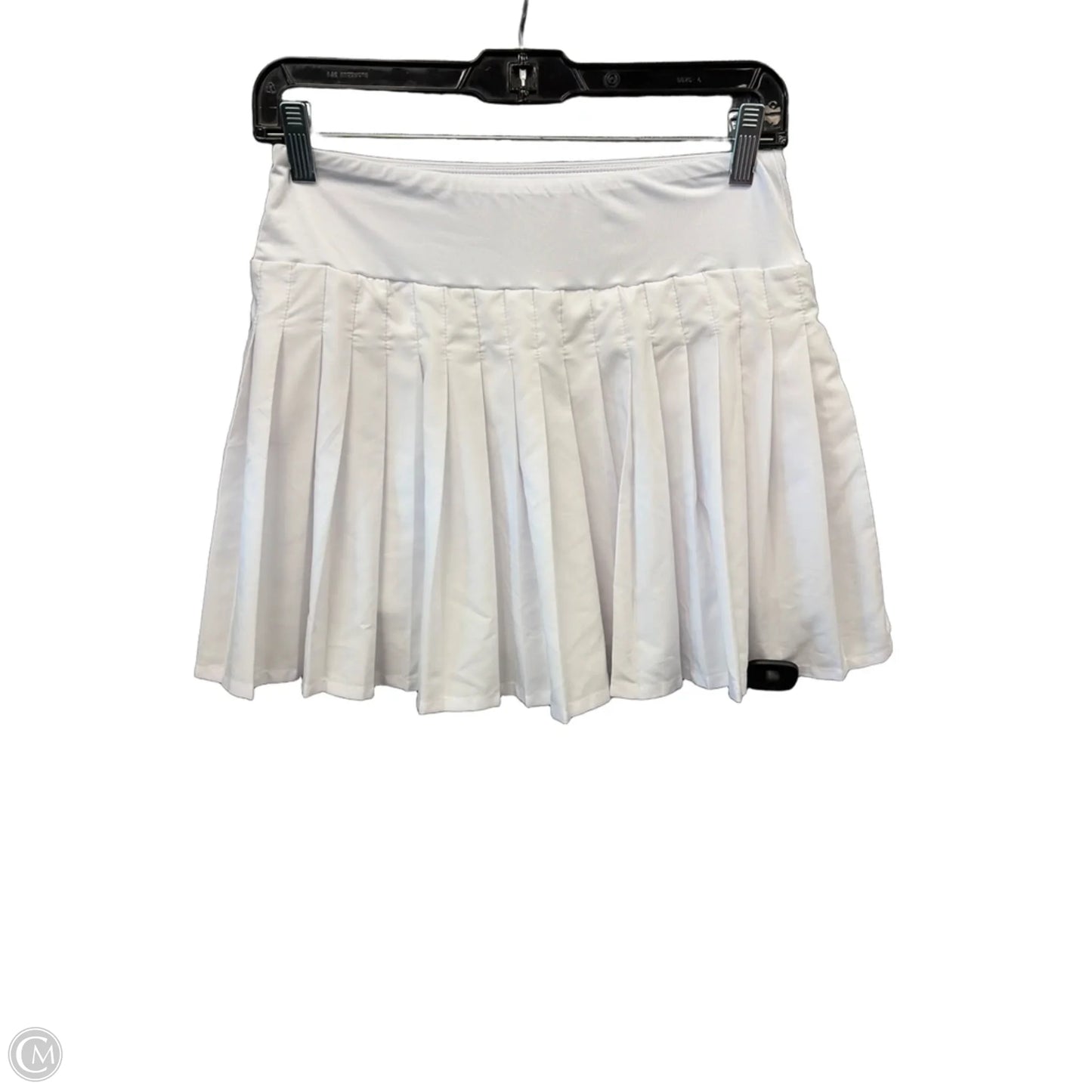 Athletic Skort By Clothes Mentor In White, Size: M