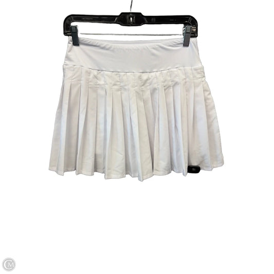 Athletic Skort By Clothes Mentor In White, Size: M