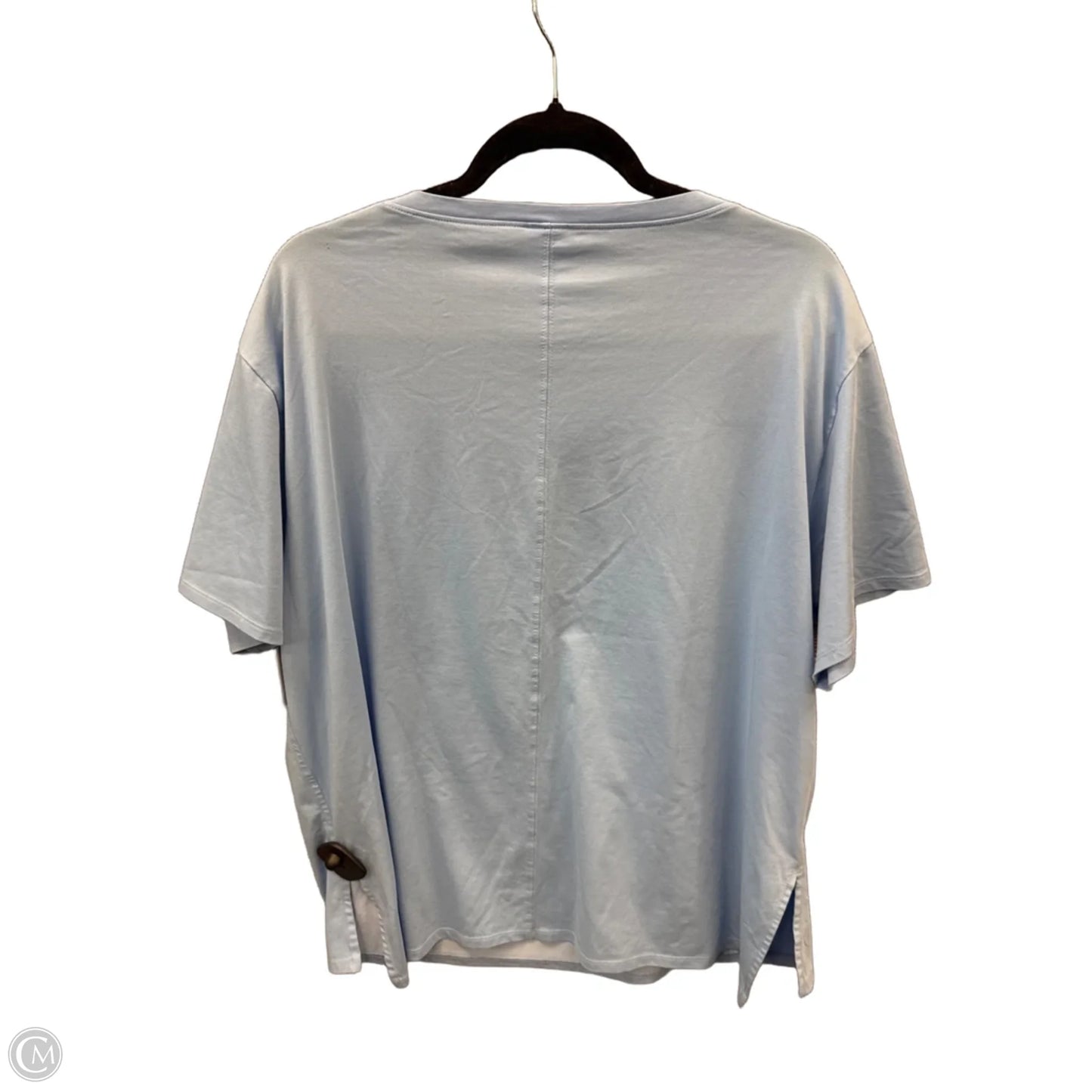Top Short Sleeve By Members Mark In Blue, Size: Xl