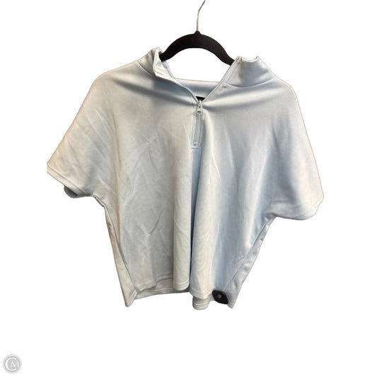 Top Short Sleeve By Clothes Mentor In Blue, Size: L