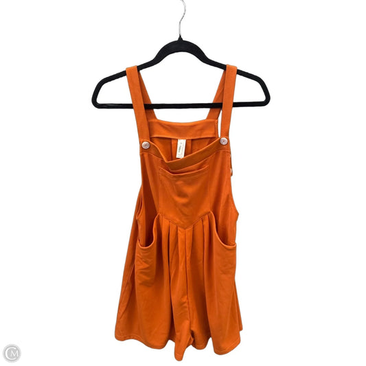 Shortalls By Halara In Orange, Size: L