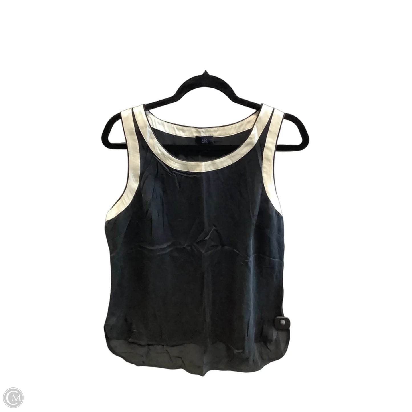 Top Sleeveless By Banana Republic In Black, Size: L