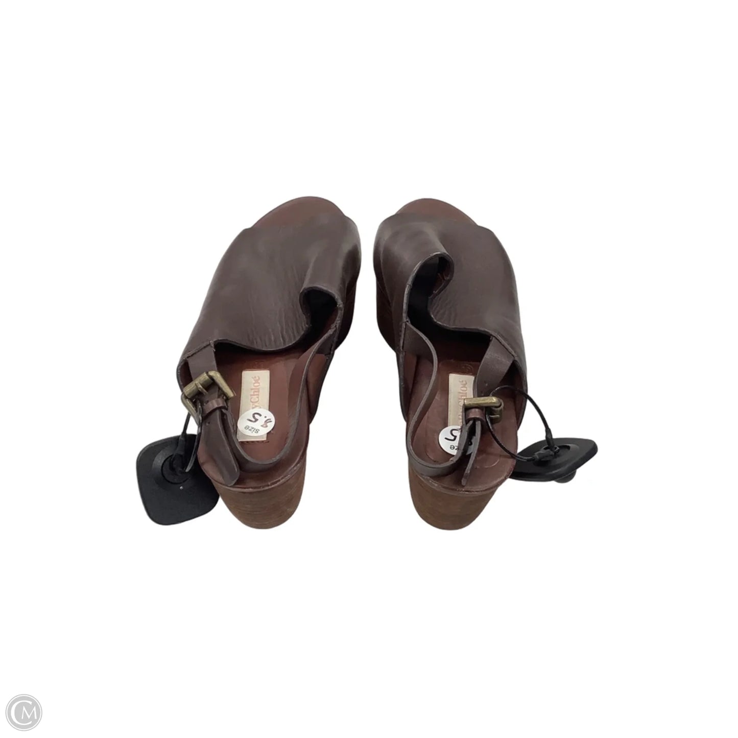Sandals Designer By See By Chloe In Brown, Size: 8.5