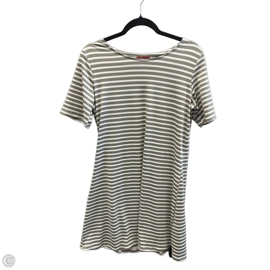 Dress Casual Midi By Clothes Mentor In Striped Pattern, Size: M