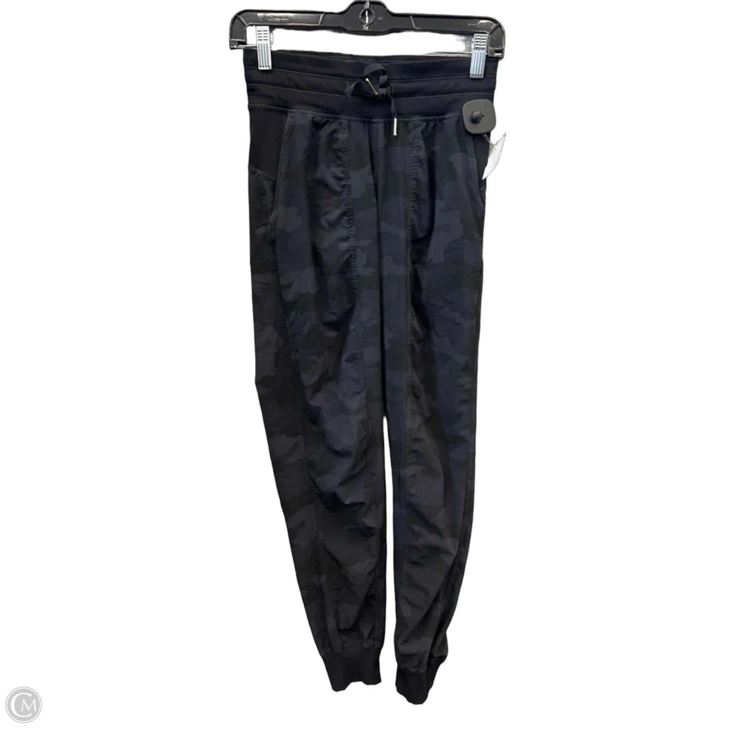Athletic Pants By Lululemon In Black, Size: Xs